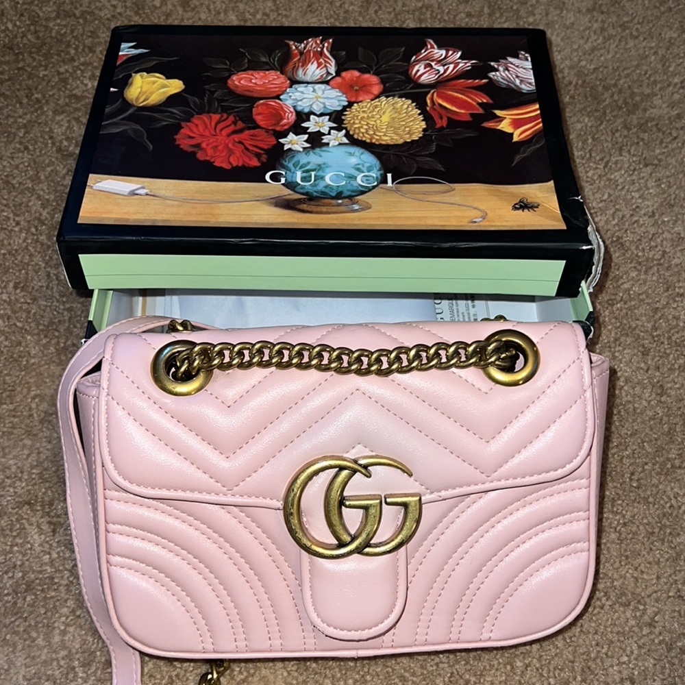 gucci pink bag